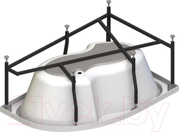 Изображение товара Ванна акриловая Vannesa Ирма 160x105 R / 2-78-0-2-1-229