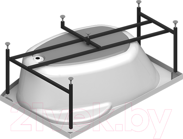 Изображение товара Ванна акриловая Vannesa Монти 150x105 L / 2-78-0-1-1-213