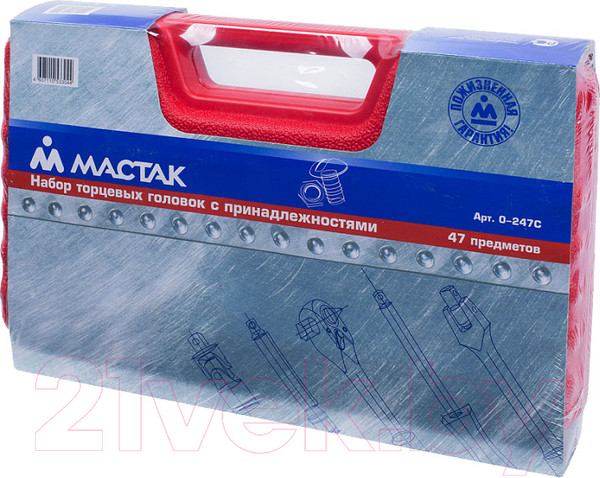 Изображение товара Набор головок, бит Мастак 0-247C