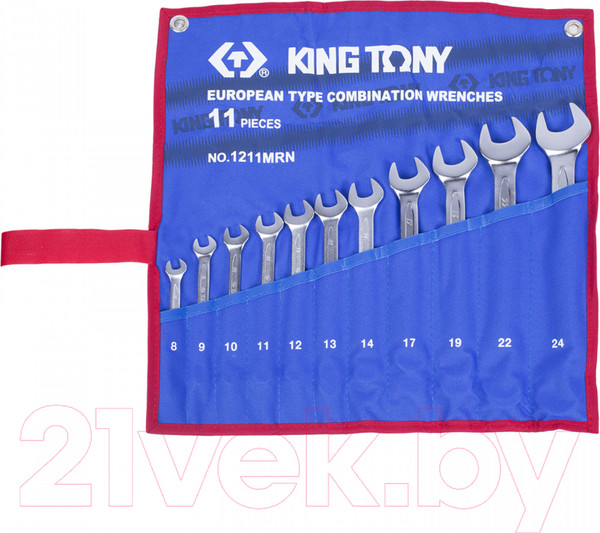 Изображение товара Набор ключей King TONY 1211MRN