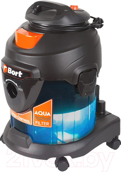 Изображение товара Профессиональный пылесос Bort BSS-1415-Aqua  (93410174)