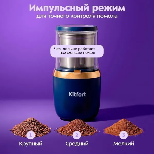 Изображение товара Кофемолка Kitfort KT-769