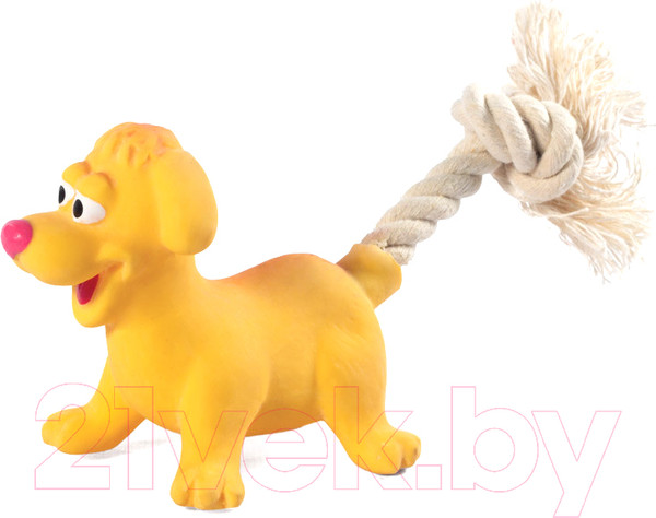 Изображение товара Игрушка для собак Triol Mini Dogs Собачка с веревкой / 12151142
