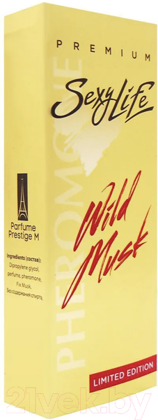 Изображение товара Духи с феромонами Sexy Life Wild Musk №14 философия аромата Montale Roses Elixir  (10мл)