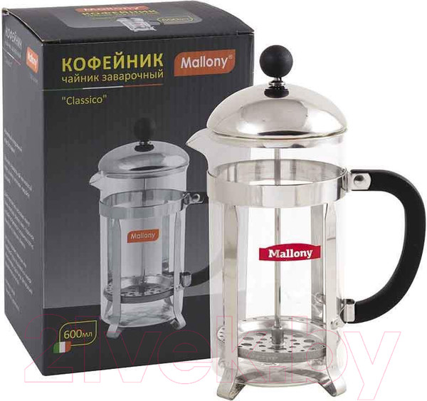Изображение товара Френч-пресс Mallony Сlassico T002-600ML / 950144