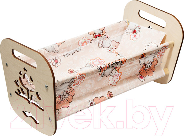 Изображение товара Аксессуар для куклы Десятое королевство Кроватка Катюша / 02945