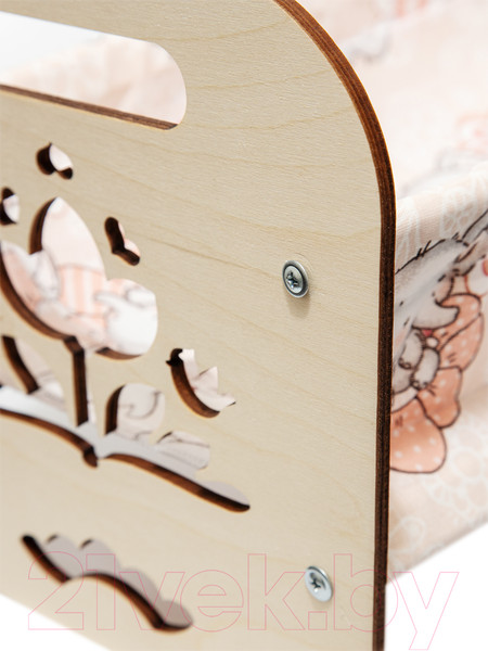 Изображение товара Аксессуар для куклы Десятое королевство Кроватка Катюша / 02945