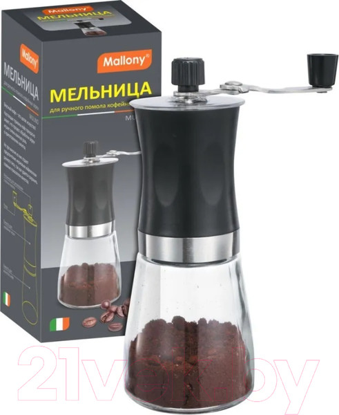 Изображение товара Кофемолка механическая Mallony Mulino 004681