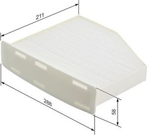 Изображение товара Салонный фильтр Bosch 1987432097