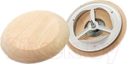 Изображение товара Клапан вентиляционный для бани СаунаКомплект Тарельчатый D-100 (вынос)