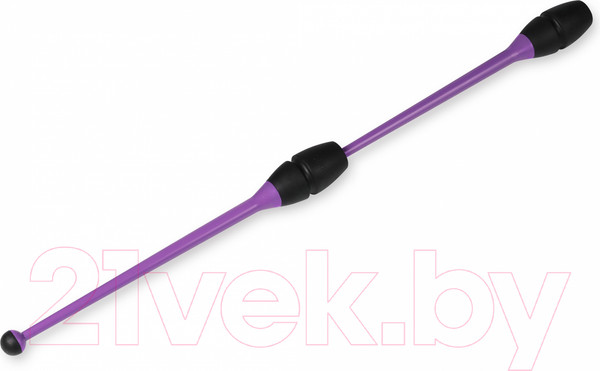 Изображение товара Булавы для художественной гимнастики Indigo Sport IN019 (фиолетовый/черный)