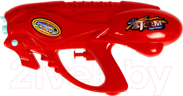 Изображение товара Бластер игрушечный Bondibon Водный пистолет. Наше лето / ВВ4370 (красный)