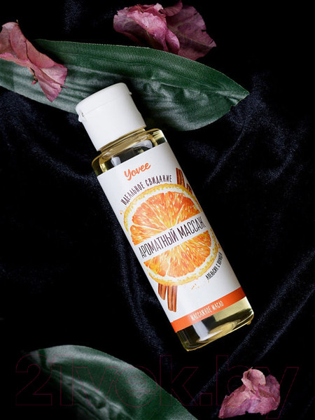 Изображение товара Масло для тела Yovee Ароматный массаж апельсин и корица / 722104 (50мл)