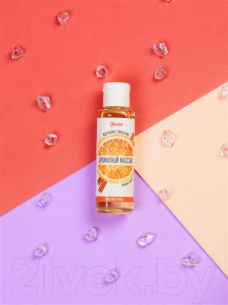 Изображение товара Масло для тела Yovee Ароматный массаж апельсин и корица / 722104 (50мл)