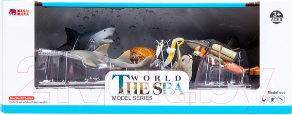 Изображение товара Набор фигурок коллекционных Masai Mara Мир морских животных / ММ203-018