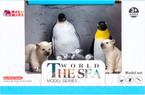 Изображение товара Набор фигурок коллекционных Masai Mara Мир морских животных / ММ203-001