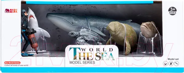Изображение товара Набор фигурок игровых Masai Mara Мир морских животных / ММ203-028
