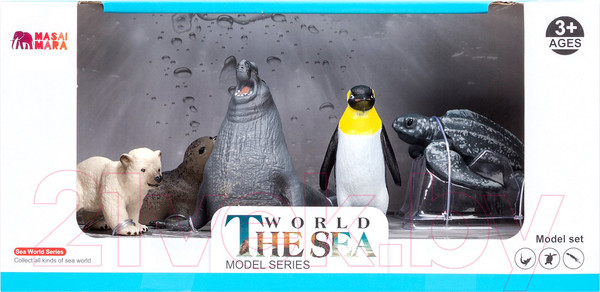 Изображение товара Набор фигурок коллекционных Masai Mara Мир морских животных / ММ203-014