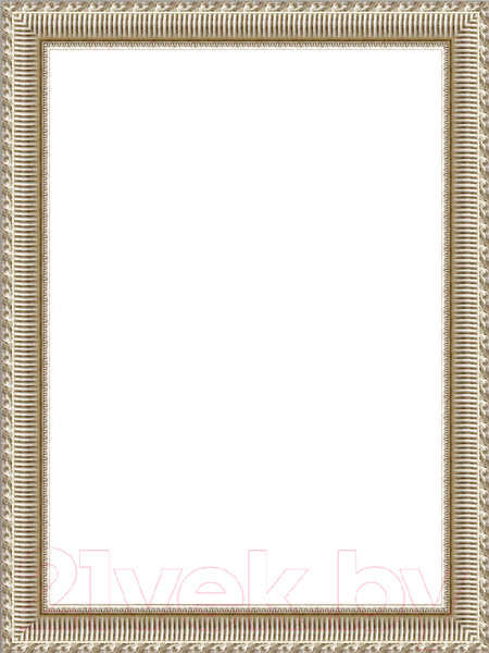 Изображение товара Рамка Декарт 50x70 8Л2585 (белый с золотом)