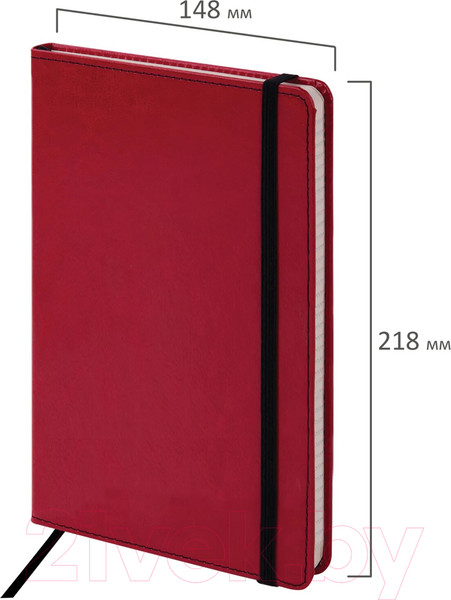 Изображение товара Записная книжка Brauberg Office / 111030 (красный)