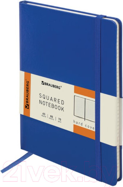 Изображение товара Записная книжка Brauberg Metropolis / 111582 (синий)