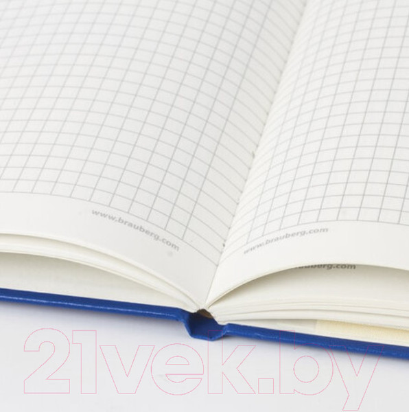 Изображение товара Записная книжка Brauberg Metropolis / 111582 (синий)