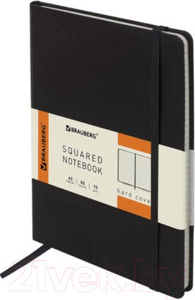 Изображение товара Записная книжка Brauberg Metropolis / 111585 (черный)