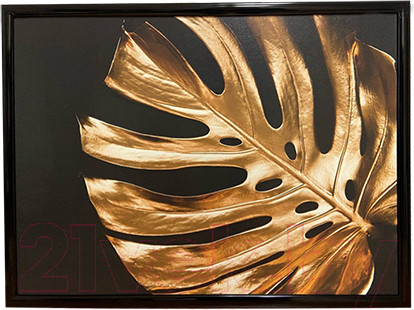 Изображение товара Картина Декарт Листья монстера-1 8Л3030 (в раме)