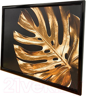 Изображение товара Картина Декарт Листья монстера-1 8Л3030 (в раме)