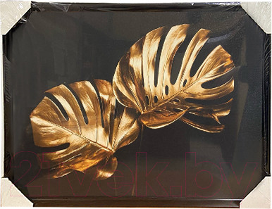 Изображение товара Картина Декарт Листья монстера-2 8Л3031 (в раме)