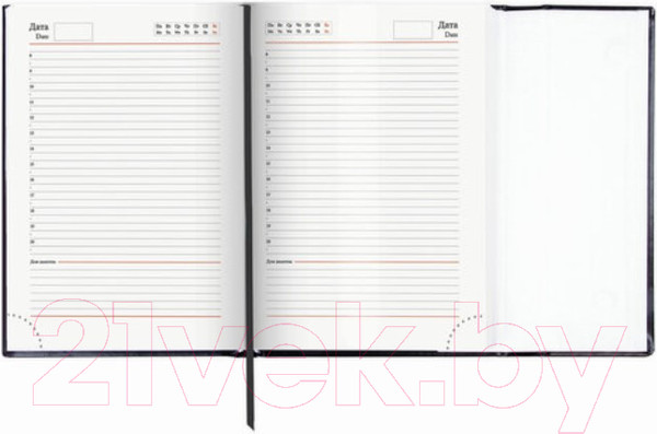 Изображение товара Ежедневник Brauberg Towny / 123785 (черный)