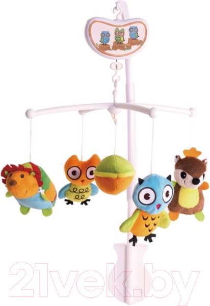 Изображение товара Мобиль на кроватку Biba Toys Совушки / GD145