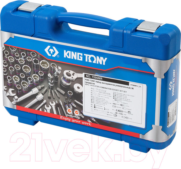 Изображение товара Универсальный набор инструментов King TONY 7596MR