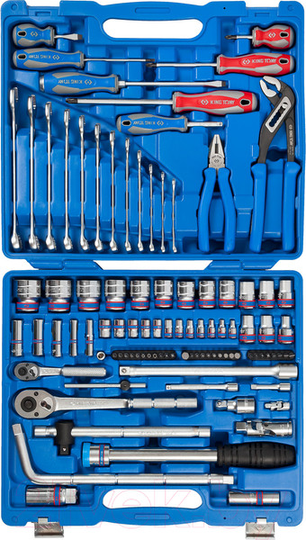 Изображение товара Универсальный набор инструментов King TONY 7598MR