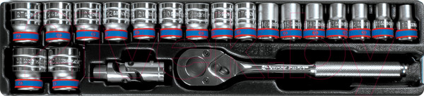 Изображение товара Набор головок слесарных King TONY 9-4319MR