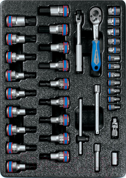 Изображение товара Набор головок слесарных King TONY 9-7537MR