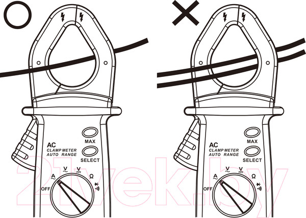 Изображение товара Клещи токоизмерительные King TONY 9DM2351