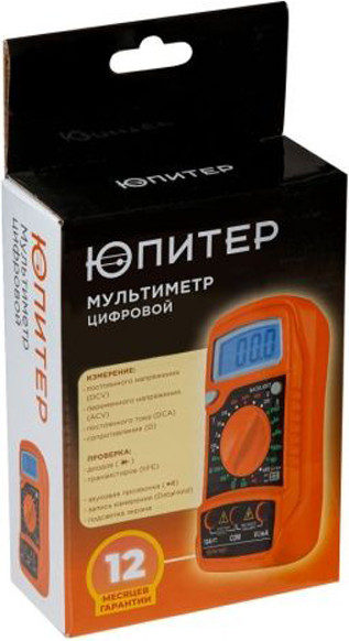 Изображение товара Мультиметр цифровой Юпитер JP9105