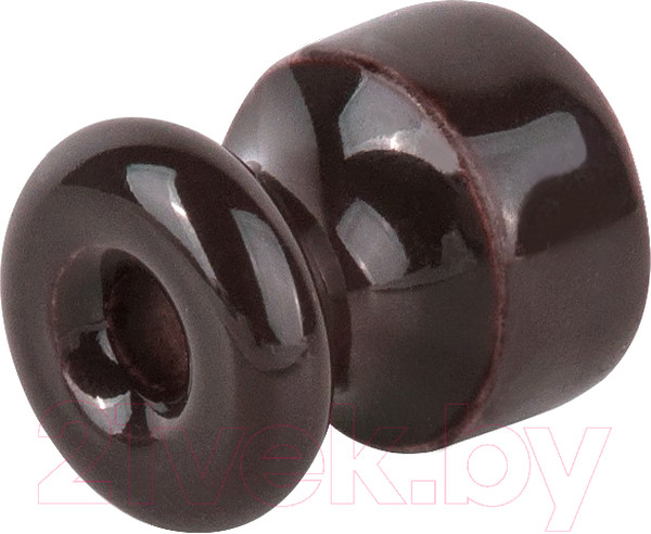 Изображение товара Декоративный изолятор Werkel Ретро W6431414 / a051056 (100шт, коричневый)