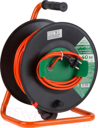 Изображение товара Удлинитель на катушке Юпитер JP8403-12