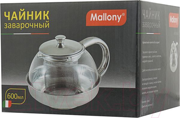 Изображение товара Заварочный чайник Mallony Menta-600 / 910110