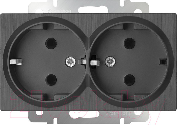 Изображение товара Розетка Werkel W1172004 / a050745 (графит рифленый)