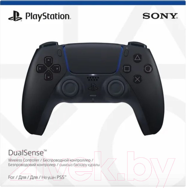 Изображение товара Геймпад Sony PS5 DualSense CFI-ZCT1J / CFI-ZCT1W (черная полночь)