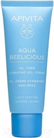 Изображение товара Крем для лица Apivita Aqua Beelicious oil-free hydrating gel cream (40мл)