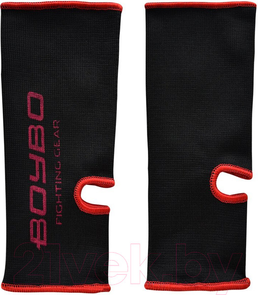 Изображение товара Суппорт голеностопа BoyBo Черный/красный (XS)
