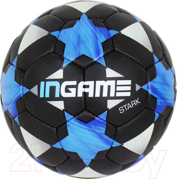 Изображение товара Футбольный мяч Ingame Stark 2020 (размер 5, черный/синий)