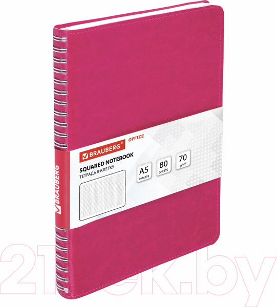 Изображение товара Блокнот Brauberg Office Pro / 111042 (красный)