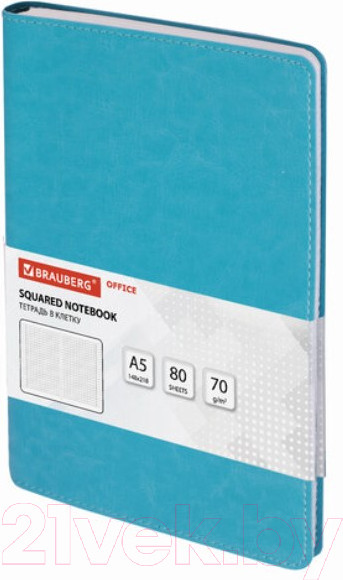 Изображение товара Блокнот Brauberg Office Pro / 111043 (бирюзовый)