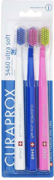 Изображение товара Набор зубных щеток Curaprox Ultrasoft D-0.10 (3шт)