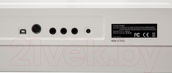 Изображение товара Цифровое фортепиано Kurzweil KA70 WH